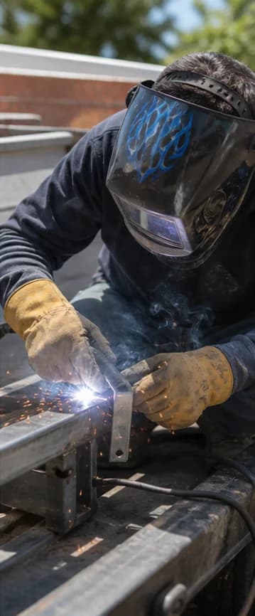 Equipment Welding and Bracket Repair